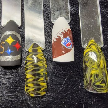 Polished To The Bone - Steelers Nails - Nail Salons Near Me - Hagerstown, Maryland Polished To The Bone - Steelers Nails - Nail Salons Near Me - Hagerstown, Maryland