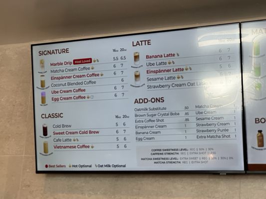 Menu photo 2 Da Vien Coffee Gardena, CA