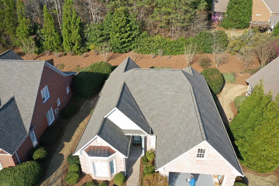 Slide of Milledge Roofing Company