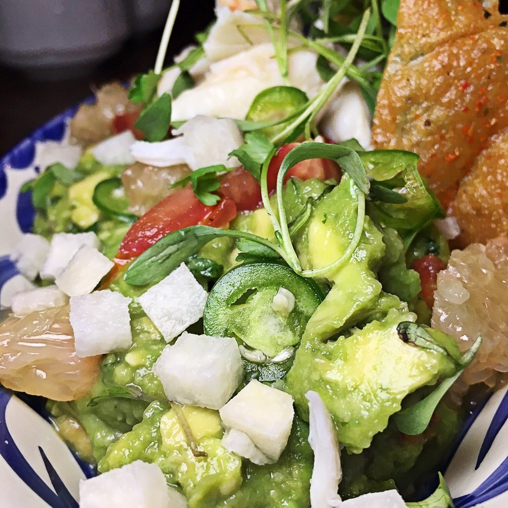Barrio - Guac plus added crab - Mexican Near Me - Chicago, Illinois Barrio - Guac plus added crab - Mexican Near Me - Chicago, Illinois
