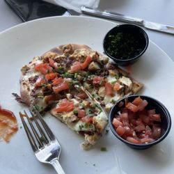 License to Chill Bar - Chicken bacon ranch flatbread