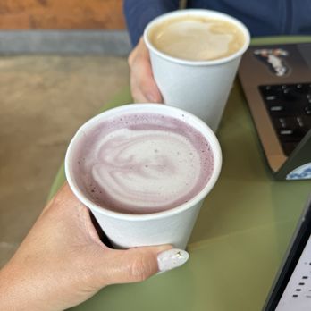 Syndicate - Purple people eater latte - Bakeries Near Me - Sierra Madre, California