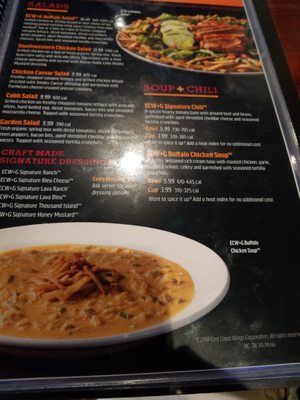 Menu photo 1 East Coast Wings & Grill Wake Forest, NC