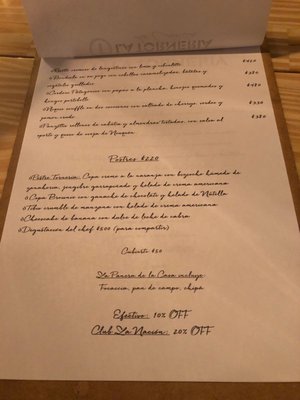 Menu photo 4 La Tornería Buenos Aires, C