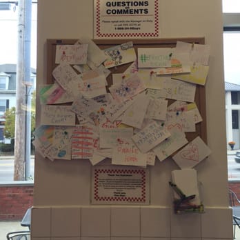 Five Guys - Board of comments & questions - Burgers Near Me - Randolph, Massachusetts