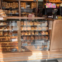 a display of various types of bread a display of various types of bread