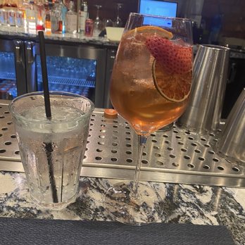 Olin Bar & Kitchen - Rose sangria - New American Near Me - Detroit, Michigan Olin Bar & Kitchen - Rose sangria - New American Near Me - Detroit, Michigan