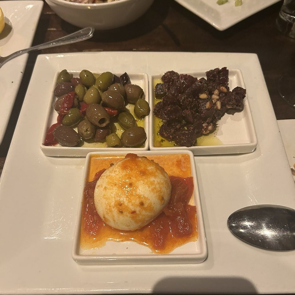 Sorella - Burrata, beets and olives from small plate section. - Pizza Near Me - Hartford, Connecticut Sorella - Burrata, beets and olives from small plate section. - Pizza Near Me - Hartford, Connecticut