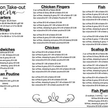 Junction Take Out & Gas bar - Menu - Gas Stations Near Me - Saint Bernards, Newfoundland and Labrador