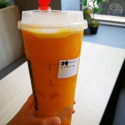 Fresh Mango Coconut Slush