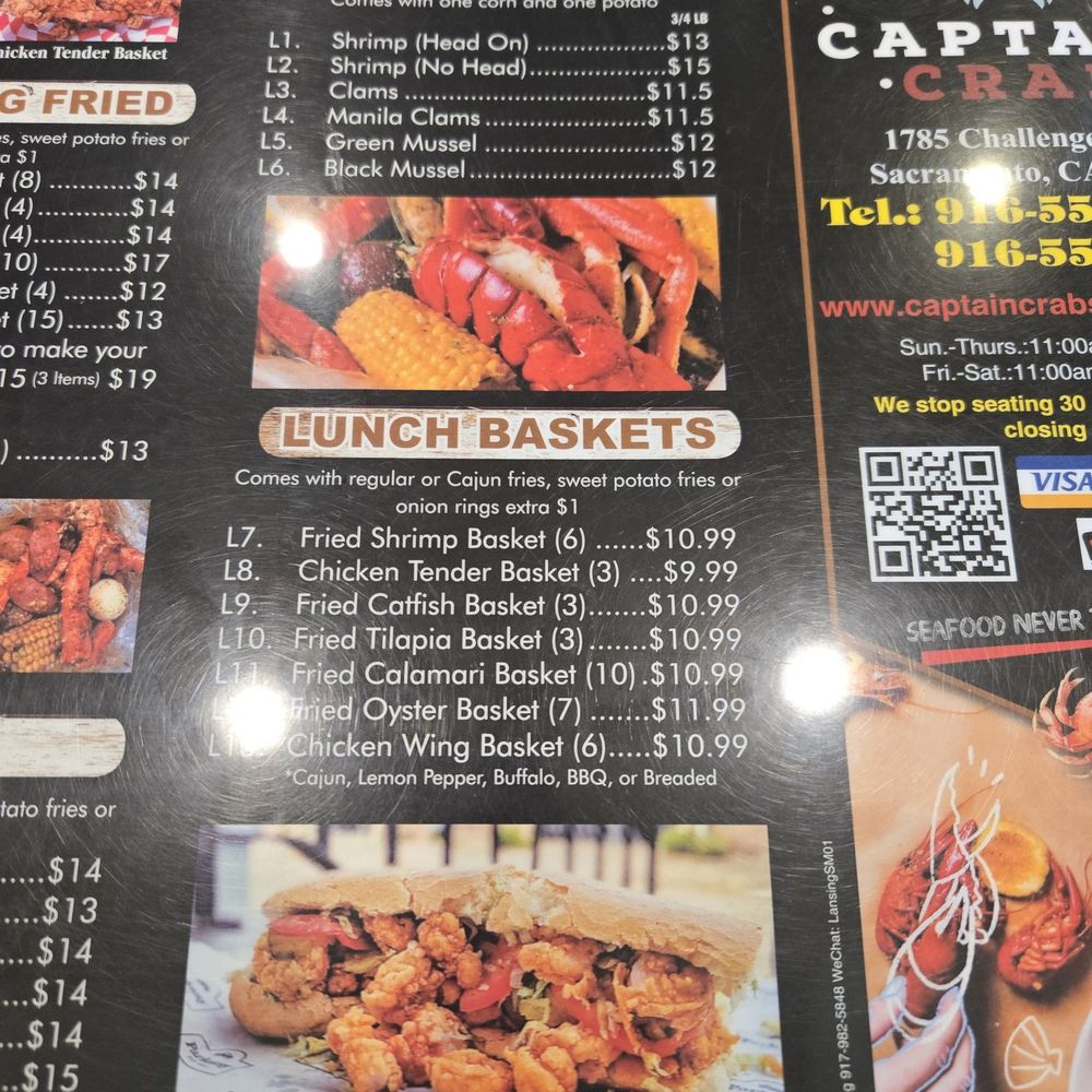 Captain Crab - Seafood Near Me - Sacramento, California Captain Crab - Seafood Near Me - Sacramento, California