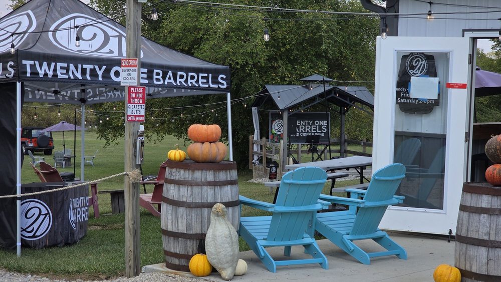 Twenty One Barrels Cidery & Winery