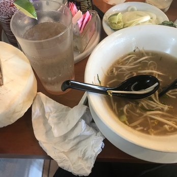 Pho Kim - What's left of my Pho Beef Steak and coconut - Vietnamese Near Me - Santa Fe, New Mexico Pho Kim - What's left of my Pho Beef Steak and coconut - Vietnamese Near Me - Santa Fe, New Mexico