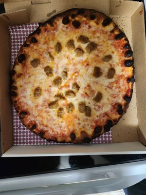 Flat Earth Pizza by null