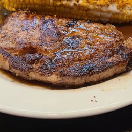 Ribeye with Grilled Parmesan Corn