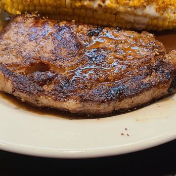 LongHorn Steakhouse - Ribeye with Grilled Parmesan Corn - American Near Me - Chesapeake, Virginia