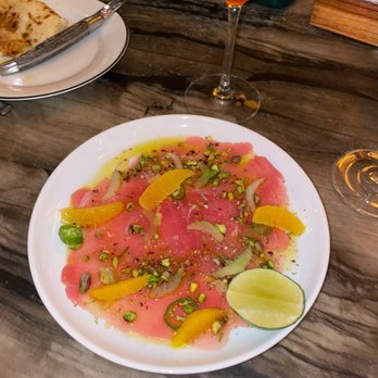 Bustan - tuna crudo - Mediterranean Near Me - New York, New York Bustan - tuna crudo - Mediterranean Near Me - New York, New York