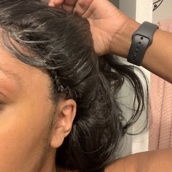Classic Beauty Studio - Exposed braids. For $400 she couldn't even cover the braids in the front. My braids are exposed every time the wind blows. Terrible! - Hair Salons Near Me - Brooklyn, New York
