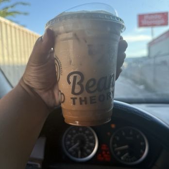 Bean Theory - Pumpkin spice latte with cinnamon cold foam - Coffee & Tea Near Me - Houston, Texas