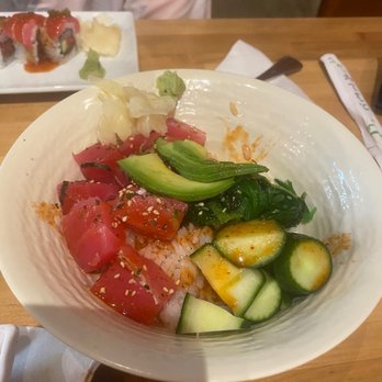 Bangkok House Too - Ahi Tuna Poke Bowl - Thai Near Me - Moab, Utah