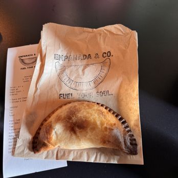 Halls On 5th - Chicken and cheese empanada - Bars Near Me - Apopka, Florida