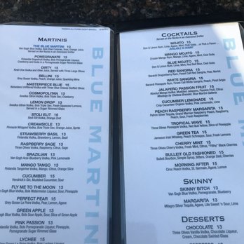 Blue Martini Lounge - New American Near Me - Phoenix, Arizona