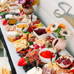 Food Fight - Massive grazing spread for the most magical wedding.