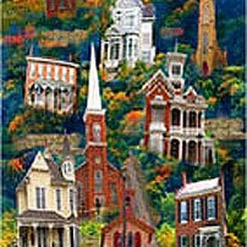 Dream Catcher - My favorite Paul Chase art piece: "Fall in Galena" - Arts & Crafts Near Me - Galena, Illinois