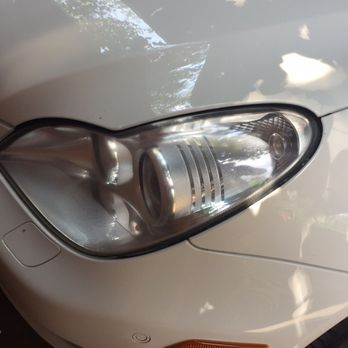 Dallas Detailing & Buffing - Headlight restore. They were hazy and getting slightly yellow before. - Auto Detailing Near Me - Addison, Texas Dallas Detailing & Buffing - Headlight restore. They were hazy and getting slightly yellow before. - Auto Detailing Near Me - Addison, Texas