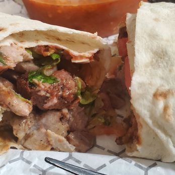 The Kabob Stand - Pork BBQ wrap - Mediterranean Near Me - Granada hills , California The Kabob Stand - Pork BBQ wrap - Mediterranean Near Me - Granada hills , California