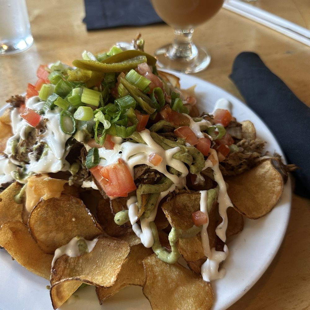 The Social House - Irish pork nachos. - New American Near Me - Fort Worth, Texas