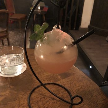 Dux - The "Smokey bubble"...very unique, you can actually taste the smokiness - Cocktail Bars Near Me - Barcelona, B Dux - The "Smokey bubble"...very unique, you can actually taste the smokiness - Cocktail Bars Near Me - Barcelona, B