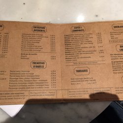 Several Cafè - The Menu