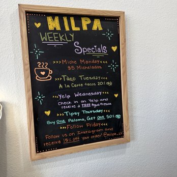 Milpa  - Weekly specials - Breakfast & Brunch Near Me - Las Vegas, Nevada