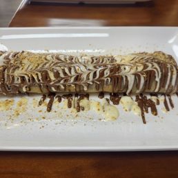 Banana Crepe Roll
