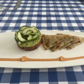 The Chanticleer - Tuna tartare - New American Near Me - Siasconset, Massachusetts