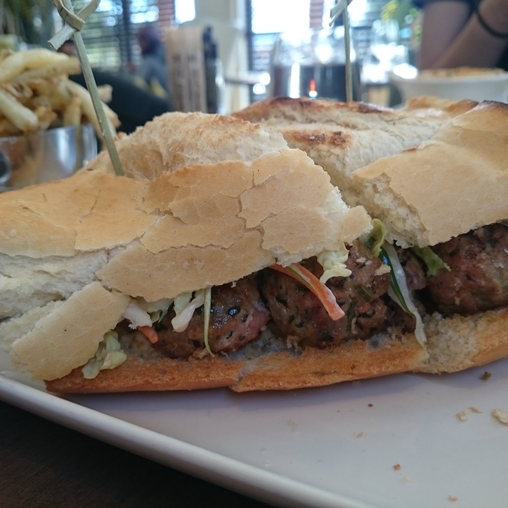 Crazyweed Kitchen - Vietnamese meatball sandwich - Asian Fusion Near Me - Canmore, Alberta Crazyweed Kitchen - Vietnamese meatball sandwich - Asian Fusion Near Me - Canmore, Alberta