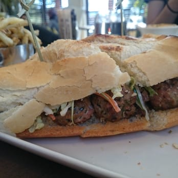 Crazyweed Kitchen - Vietnamese meatball sandwich - Asian Fusion Near Me - Canmore, Alberta