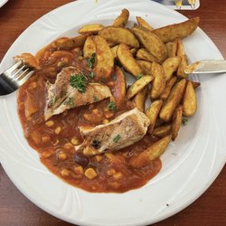 Kartoffelhaus - Tasteless, cheap and absolutely overpriced "Chicken Tequila".