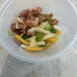 A little pinch for loaded baked potato . Really?! A little pinch for loaded baked potato . Really?!