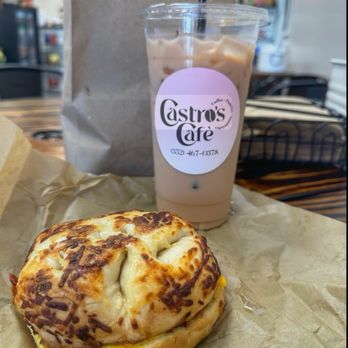 Castro's Cafe - Breakfast sandwich and chai. - Cafes Near Me - Polk City, Florida