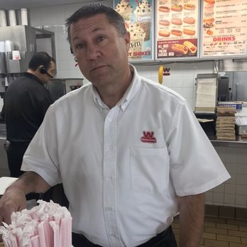 Wienerschnitzel - The empty shirt running the place. - Fast Food Near Me - Whittier, California