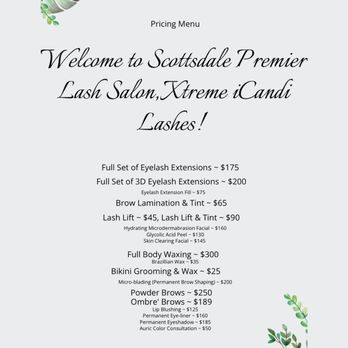 Xtreme iCandi Lashes - Don't miss this special introductory pricing! Book your appointment today! Call (602) 962-1554! - Waxing Near Me - Scottsdale, Arizona Xtreme iCandi Lashes - Don't miss this special introductory pricing! Book your appointment today! Call (602) 962-1554! - Waxing Near Me - Scottsdale, Arizona