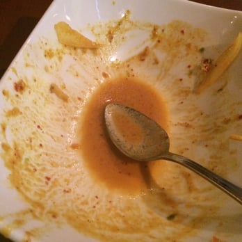 Rice Factory - What was left of the Royal Massaman Curry (so good I forgot to take a "before" picture) - Thai Near Me - Milltown, New Jersey Rice Factory - What was left of the Royal Massaman Curry (so good I forgot to take a "before" picture) - Thai Near Me - Milltown, New Jersey