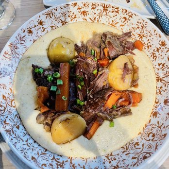Dawn AM Eatery - Pot Roast with Jalapeno Grits - Southern Near Me - Chicago, Illinois Dawn AM Eatery - Pot Roast with Jalapeno Grits - Southern Near Me - Chicago, Illinois