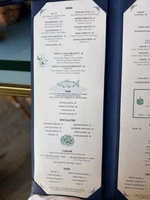Menu photo 1 Sadelle's Las Vegas, NV Menu photo 1 Sadelle's Las Vegas, NV