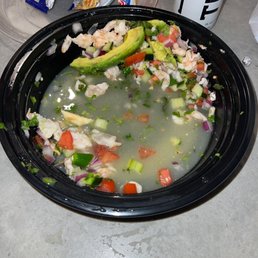 Ceviche crudo Ceviche crudo