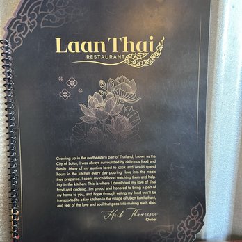 Laan Thai Restaurant - Menu  05/29/2024 - Thai Near Me - Logan, Utah