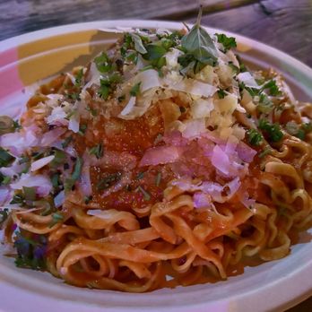 Patrizi's - Patrizis Red Sauce with meatball added. - Italian Near Me - Austin, Texas