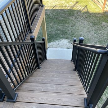 Creative Concepts & Design - Stairs of new deck - General Contractors Near Me - Kansas City, Missouri